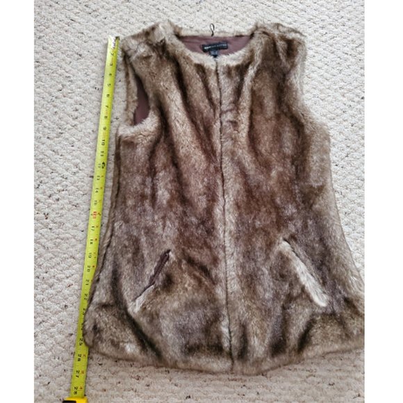 MANGO Olive Green Military Jacket + Faux Fur Vest - Picture 12 of 15